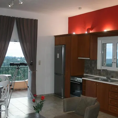 Corfu Quality Suite, Tranquility, Mountain & Sea Views *